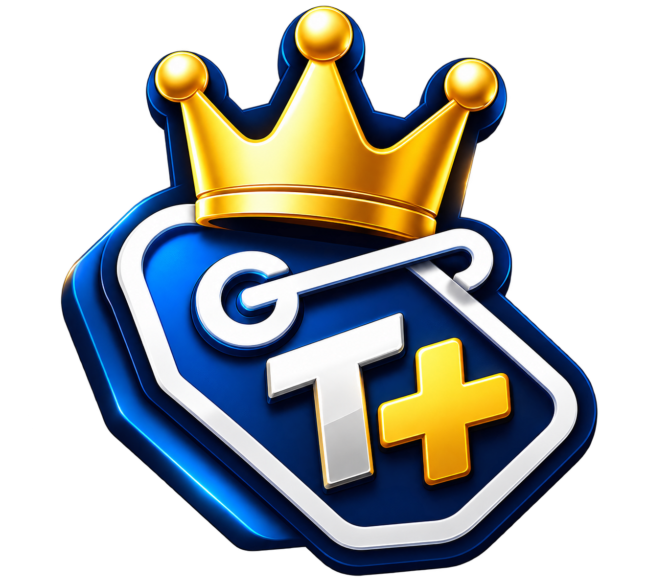 T+ com coroa